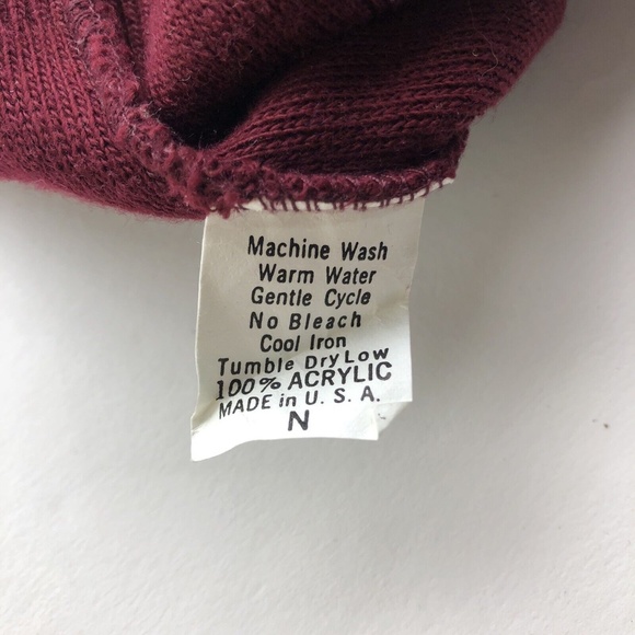 Vintage 80s Lake Erie Screw Embroidered Made in USA McBriar Sweater Size L/M - Picture 4 of 9